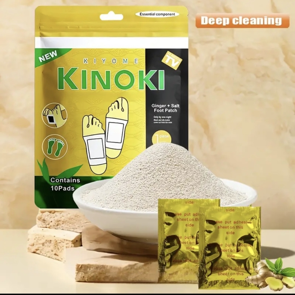Kinoki Ginger Salt Foot Pads